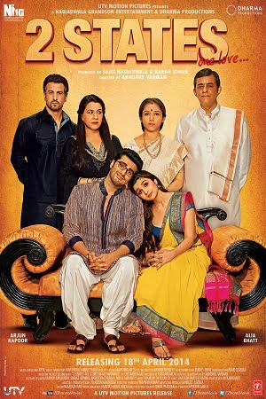 2 States (2014) poster