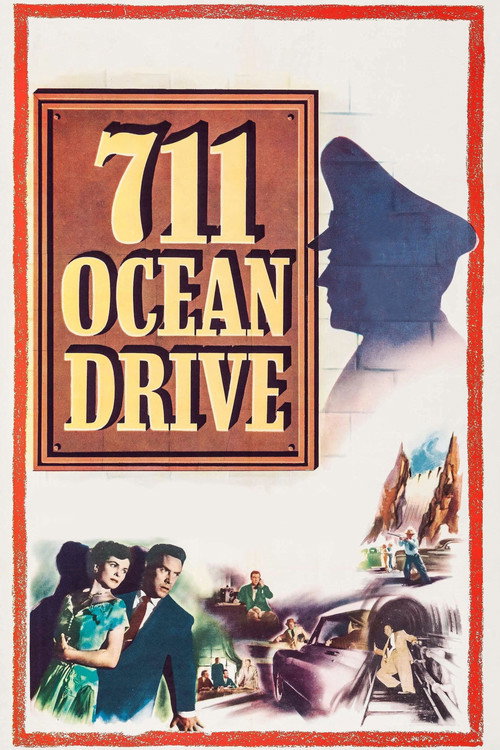 711 Ocean Drive (1950) poster