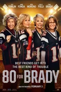 80 for Brady (2023) poster
