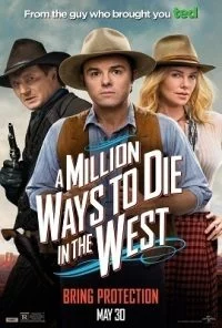 A Million Ways to Die in the West (2014) Dual Audio {Hindi-English} 480p - 720p - 1080p poster