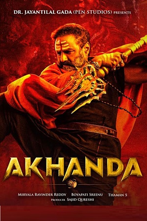 Akhanda (2021) UNCUT {Hindi-Telugu} HS WEB-DL 480p - 720p - 1080p - 2160p 4K poster