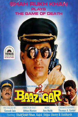 Baazigar (1993) Hindi Full Movie BluRay 480p - 720p - 1080p poster