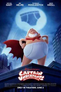 Captain Underpants The First Epic (2017) Dual Audio {Hindi-English} 480p - 720p poster