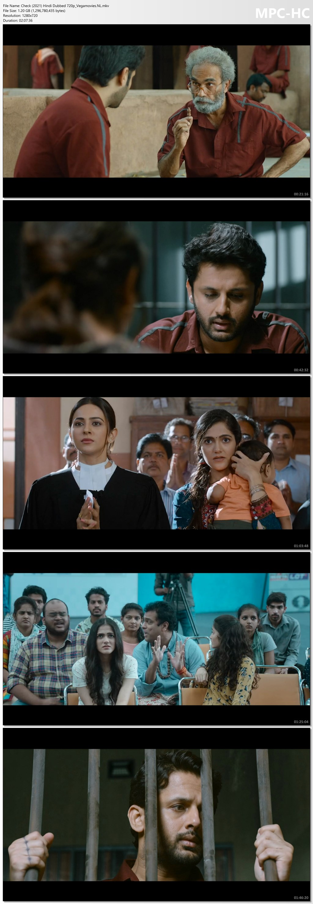 Check (2022) Hindi ORG. Dubbed Full Movie 480p - 720p - 1080p poster