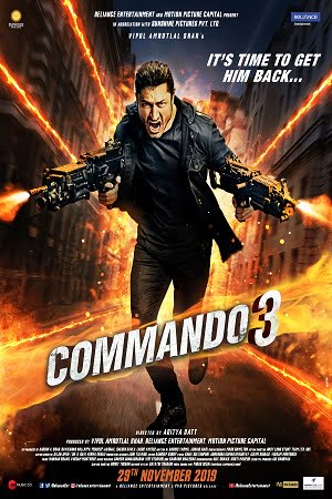 Commando 3 (2019) poster