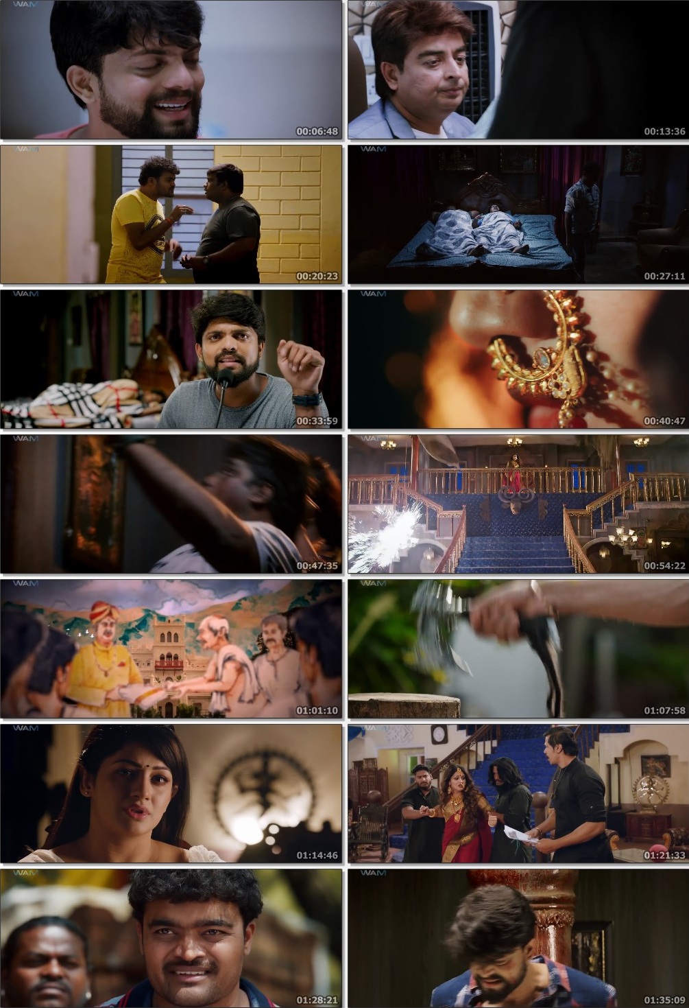 Damayanthi (2020) Hindi Dubbed Full South Movie WEB-DL 480p - 720p poster