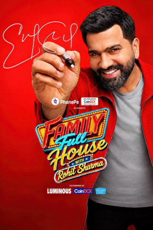 Family Full House with Rohit Sharma. (Season 01) Hindi TV-Show 1080p - 720p WEB-DL [E09 Added] poster
