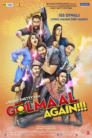 Golmaal Again (2017) Hindi Full Movie 480p - 720p - 1080p poster