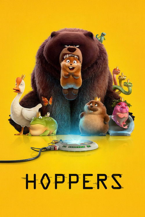 Hoppers (2026) Blu-Ray Dual Audio {Hindi-English} 480p - 720p - 1080p poster