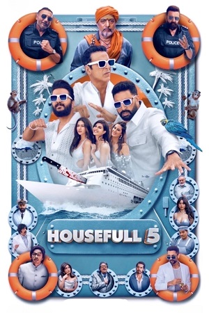 Housefull 5 - A + B (2025) AMZN WEB-DL {Hindi DD5.1} Full Movie 480p - 720p - 1080p poster