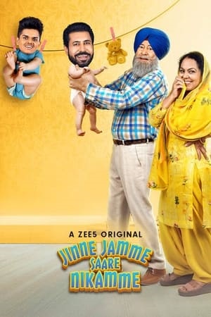 Jinne Jamme Saare Nikamme (2021) Punjabi Full Movie 480p - 720p - 1080p poster