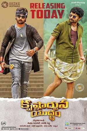 Krishnarjuna Yudham (2018) HDRip Hindi Dubbed Full Movie 480p - 720p - 1080p poster