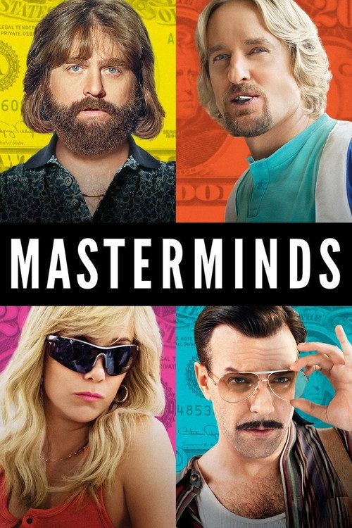 Masterminds (2016) Dual Audio {Hindi-English} BluRay 480p - 720p - 1080p poster