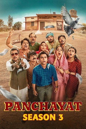 Panchayat (Season 3) Hindi AMZN Web Series 480p - 720p - 1080p WEB-DL poster