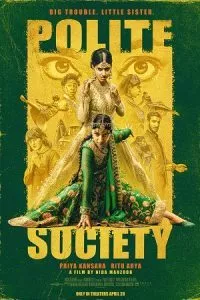 Polite Society (2023) WEB-DL {English With Subtitles} Full Movie 480p - 720p - 1080p poster