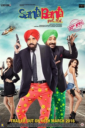 Santa Banta Pvt Ltd (2016) Hindi Full Movie 480p - 720p - 1080p WEB-DL poster