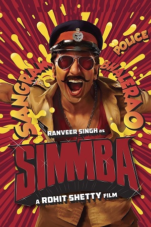 Simmba (2018) WEB-DL {Hindi DD5.1} Full Movie 480p - 720p - 1080p poster