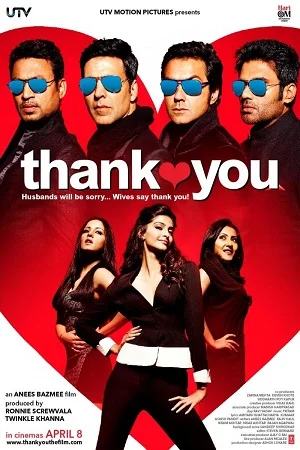 Thank You (2011) Hindi Full Movie BluRay 480p - 720p - 1080p poster