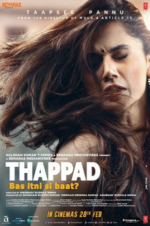 Thappad (2020) Hindi Full Movie 480p - 720p - 1080p poster