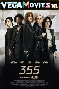 The 355 (2022) poster