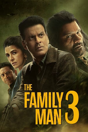 The Family Man: Season 3 (Hindi-DD5.1) WEB-Series 480p - 720p - 1080p - 2160p 4K – Prime Video poster