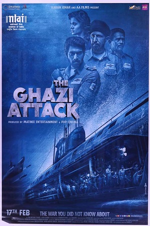 The Ghazi Attack (2017) BluRay Hindi Full Movie 480p - 720p - 1080p - 2160p poster