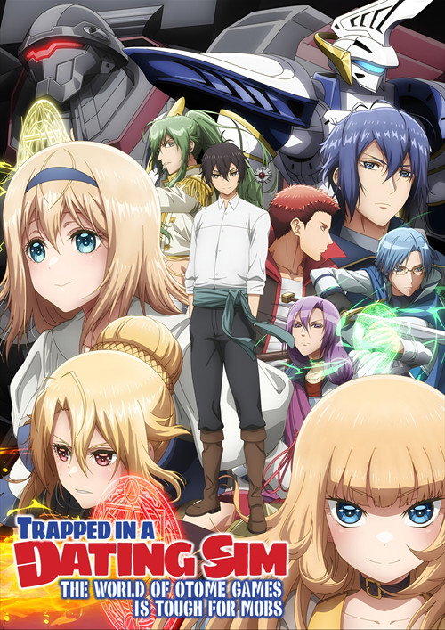 Trapped in a Dating Sim (Season 1 & 2) [S02 E12 Added] {Hindi-English-Japanese} Anime Series 480p 720p & 1080p WEB-DL poster