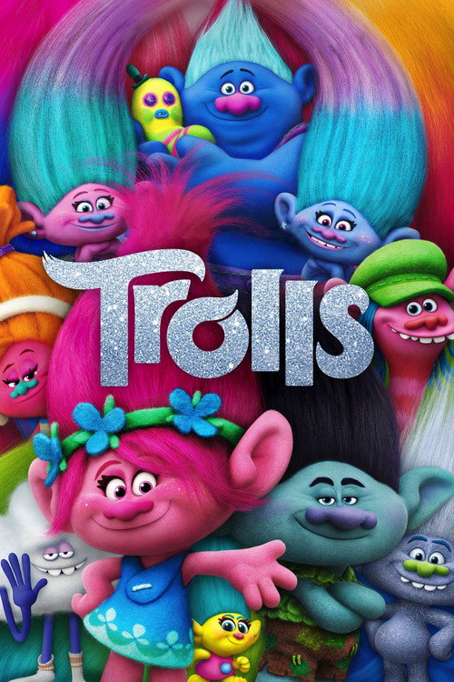 Trolls (2016) BluRay Dual Audio {Hindi-English} 480p - 720p - 1080p poster