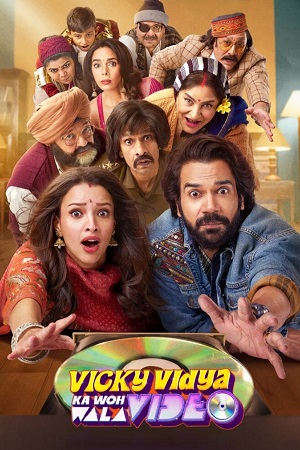 Vicky Vidya Ka Woh Wala Video (2024) Hindi DD5.1 Netflix WEB-DL 480p - 720p - 1080p Full Movie poster