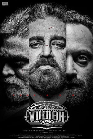 Vikram (2022) [Hindi ORG. & Multi Audio] Full Movie WEB-DL 480p - 720p - 1080p - 2160p 4K poster