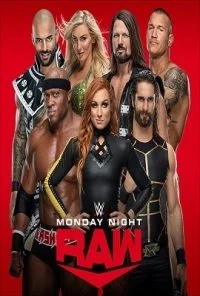 WWE Monday Night RAW 06 July (2020) English 720p HDTv poster