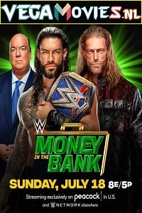 WWE Money in the Bank 18th July (2021) poster