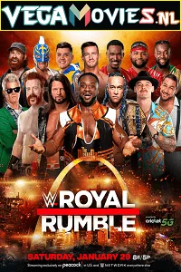WWE Royal Rumble PPV 29th January (2022) poster