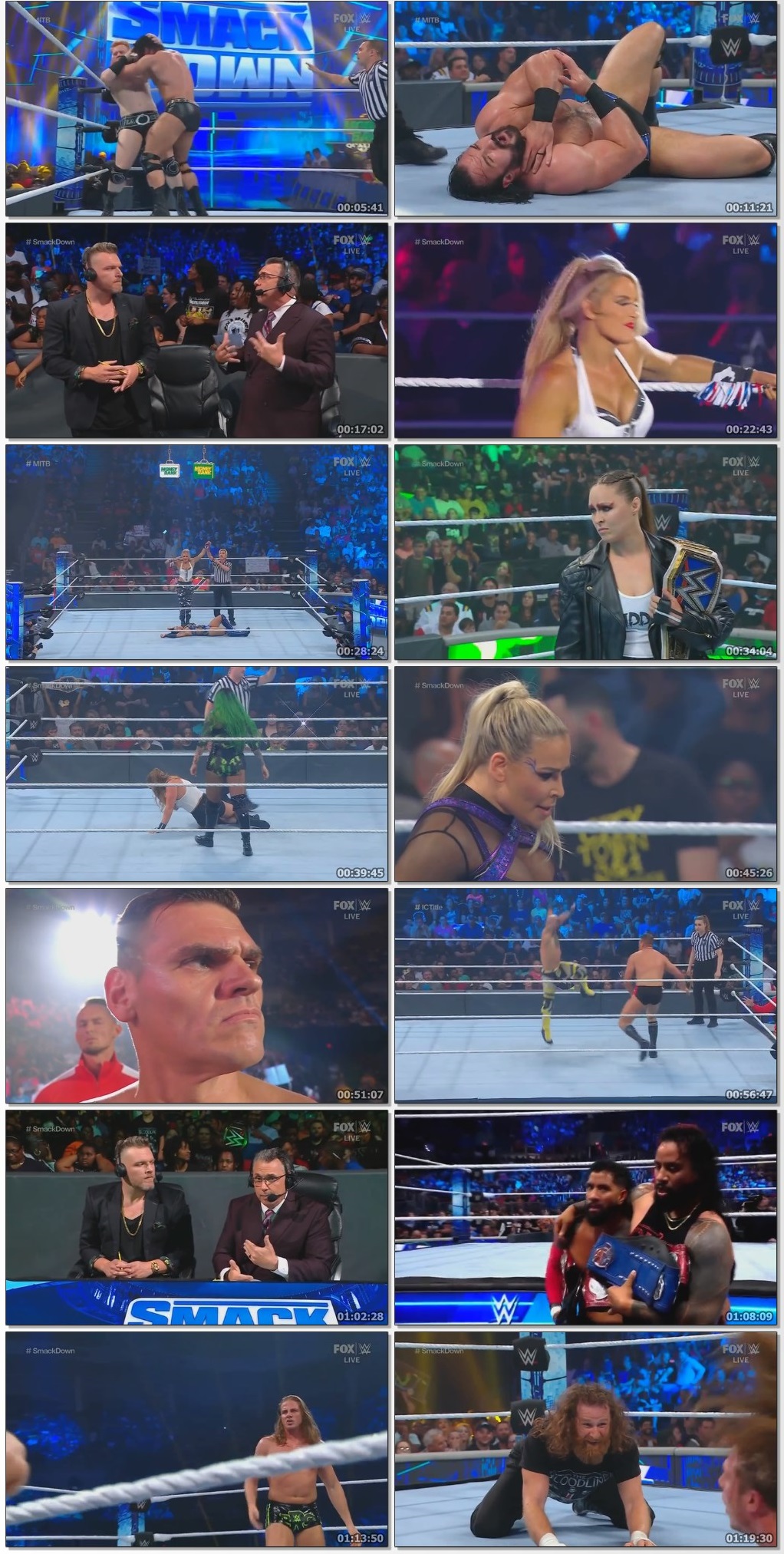WWE Friday Night SmackDown 10th June (2022) screenshot