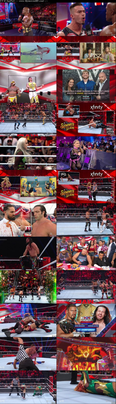 WWE Monday Night Raw – 4th July 2022 English Full WWE Show 480p - 720p HDRip screenshot