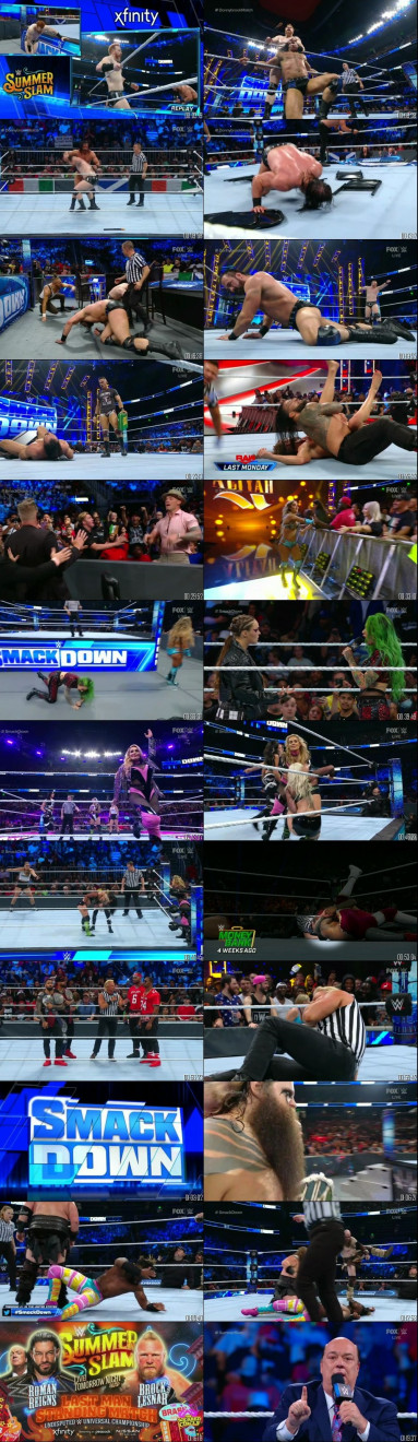 WWE Friday Night SmackDown 29th July (2022) screenshot