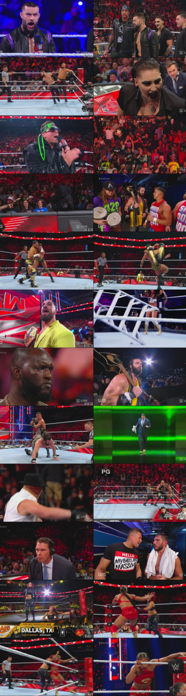 WWE Monday Night Raw – 24th October 2022 English Full WWE Show 480p - 720p HDRip screenshot
