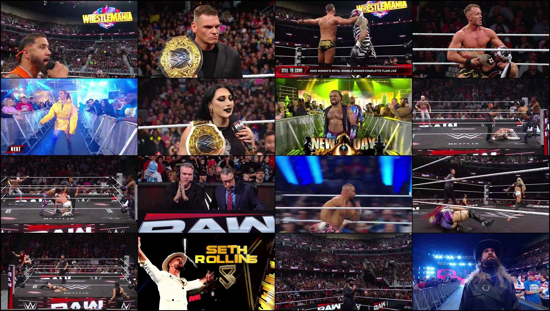 WWE Monday Night Raw (3rd February 2025) Hindi - English Full WWE Show 480p 720p 1080p WEB-DL screenshot