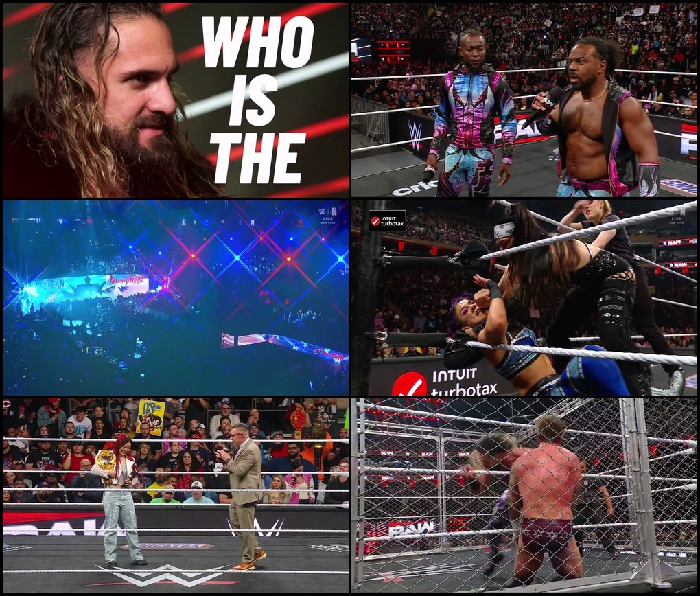 WWE Monday Night Raw (10th March 2025) Hindi - English Full WWE Show 480p 720p 1080p WEB-DL screenshot