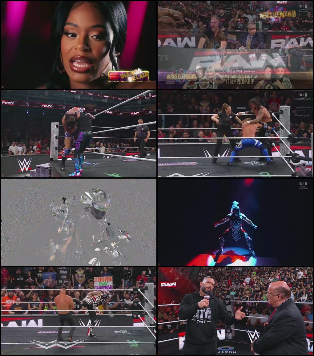 WWE Monday Night Raw (14th April 2025) English Full WWE Show 480p 720p 1080p WEB-DL screenshot