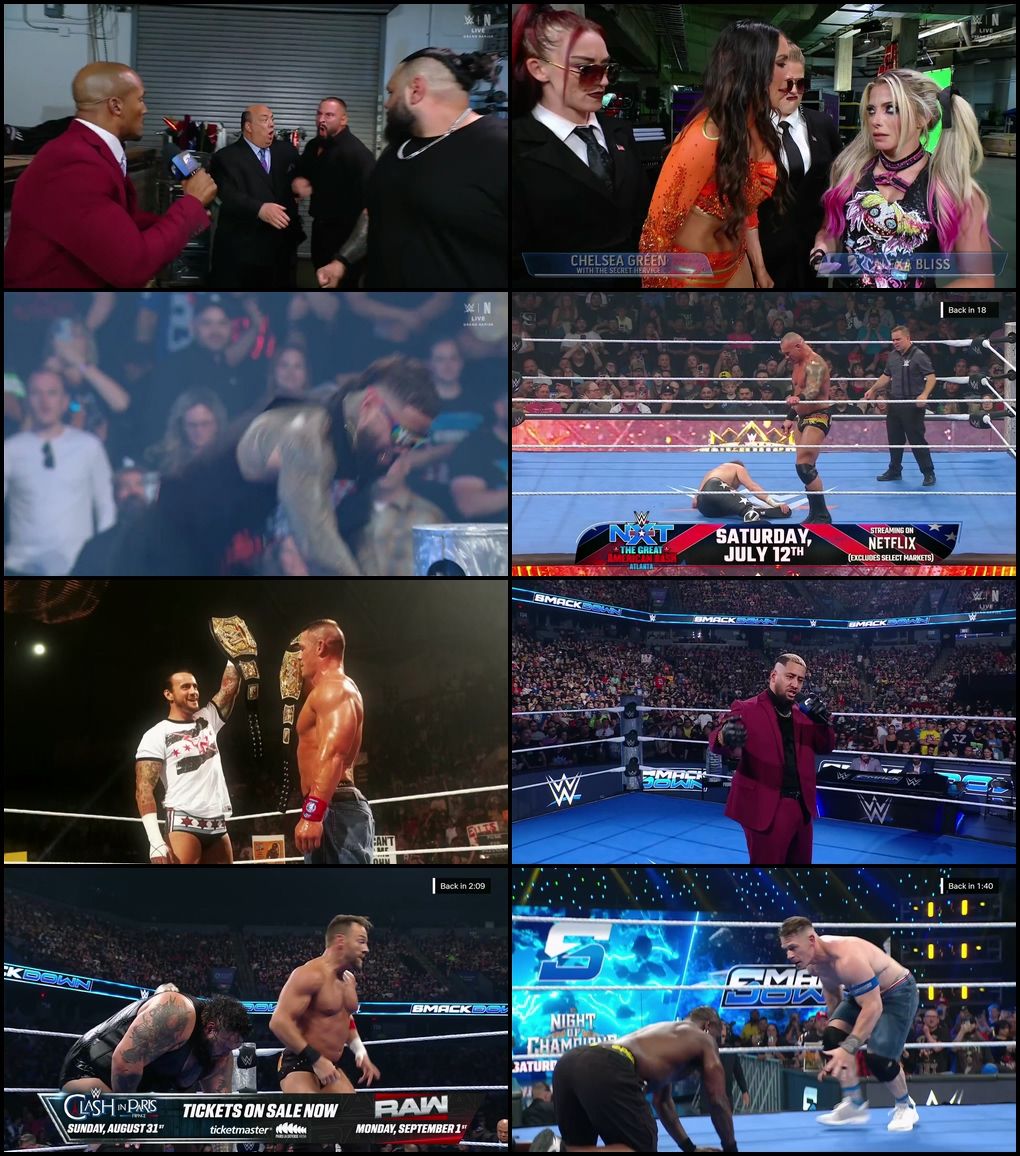WWE Friday Night SmackDown (20th June 2025) English Full WWE Show 480p 720p 1080p WEB-DL screenshot