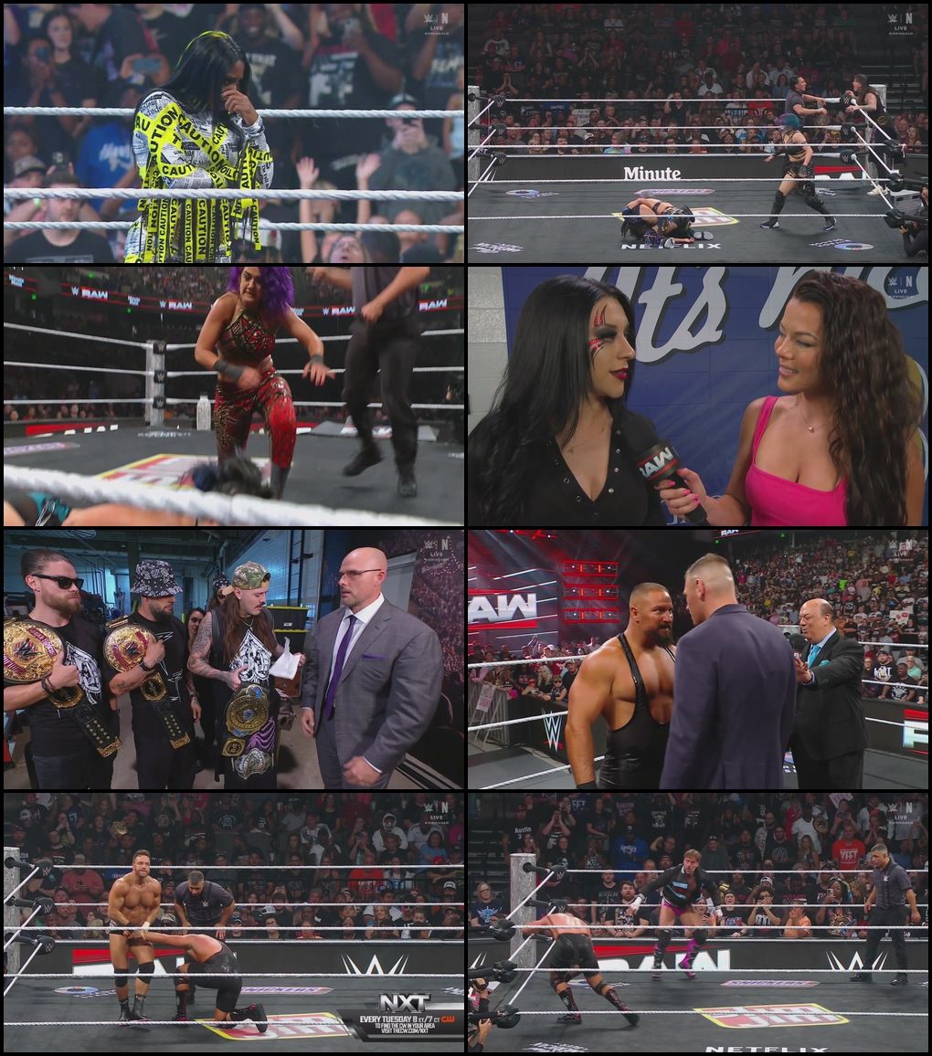 WWE Monday Night Raw (14th July 2025) English Full WWE Show 480p 720p 1080p WEB-DL screenshot