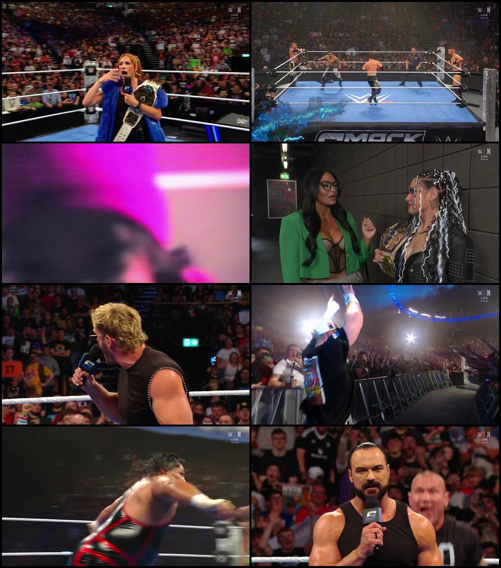 WWE Friday Night SmackDown (22nd-August 2025) Hindi+English Full WWE Show 480p 720p 1080p WEB-DL screenshot