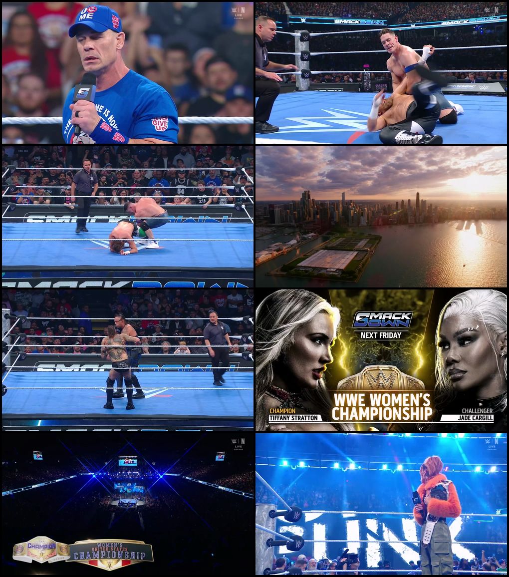 WWE Friday Night SmackDown (5th-September 2025) Hindi+English Full WWE Show 480p 720p 1080p WEB-DL screenshot