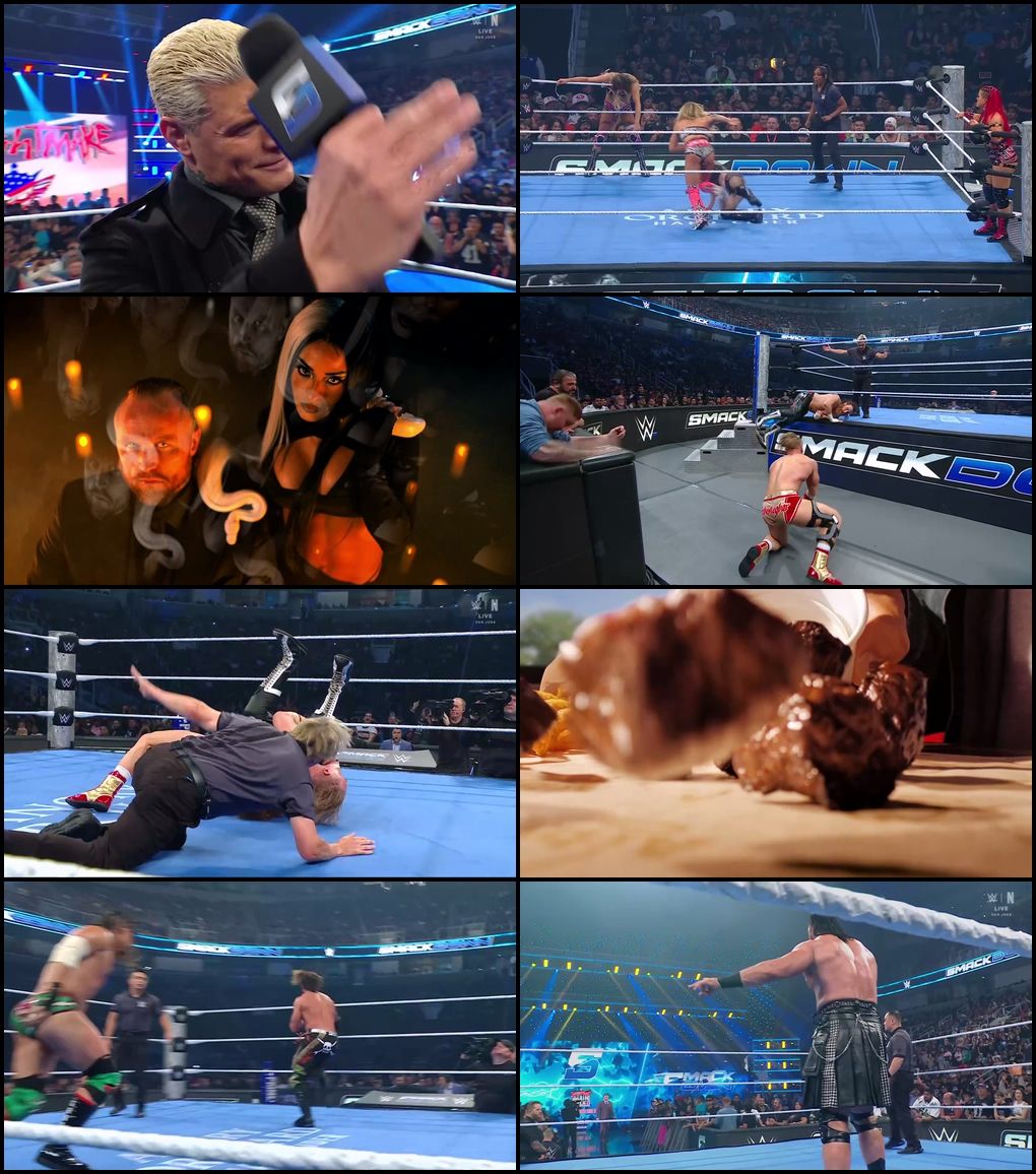 WWE Friday Night SmackDown (17th-October 2025) Hindi+English Full WWE Show 480p 720p 1080p WEB-DL screenshot
