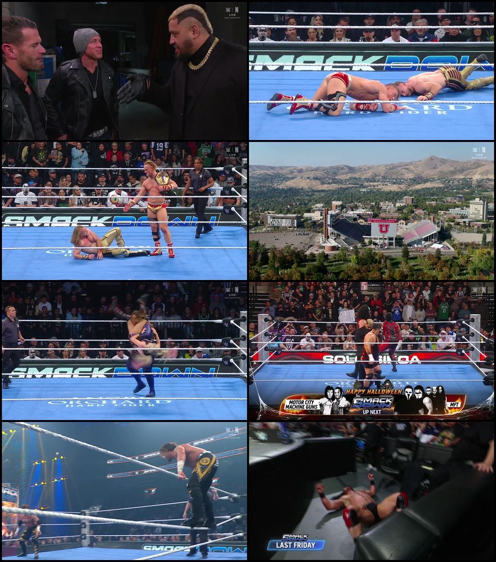 WWE Friday Night SmackDown (31st-October 2025) Hindi+English Full WWE Show 480p 720p 1080p WEB-DL screenshot