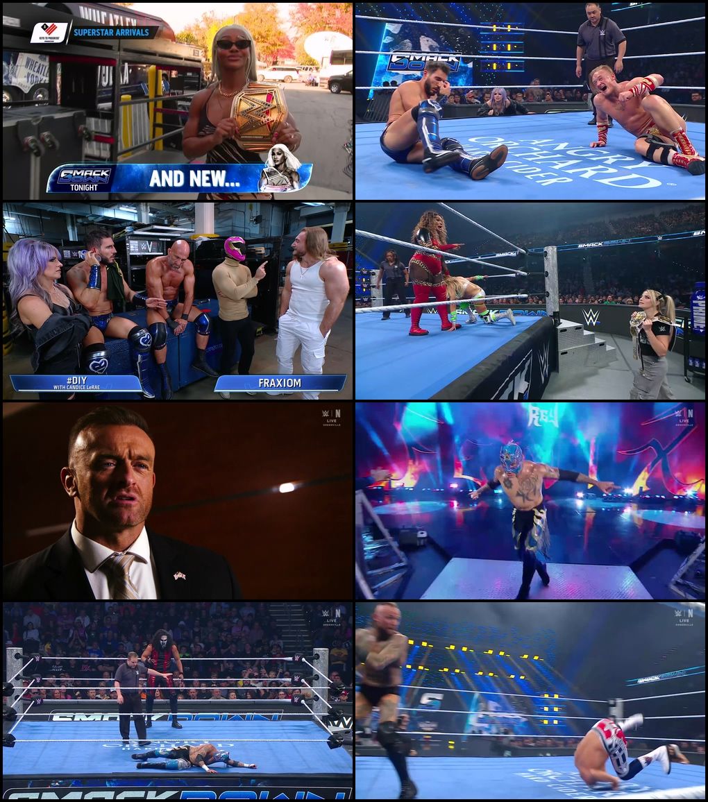 WWE Friday Night SmackDown (7th November 2025) Hindi+English Full WWE Show 480p 720p 1080p WEB-DL screenshot