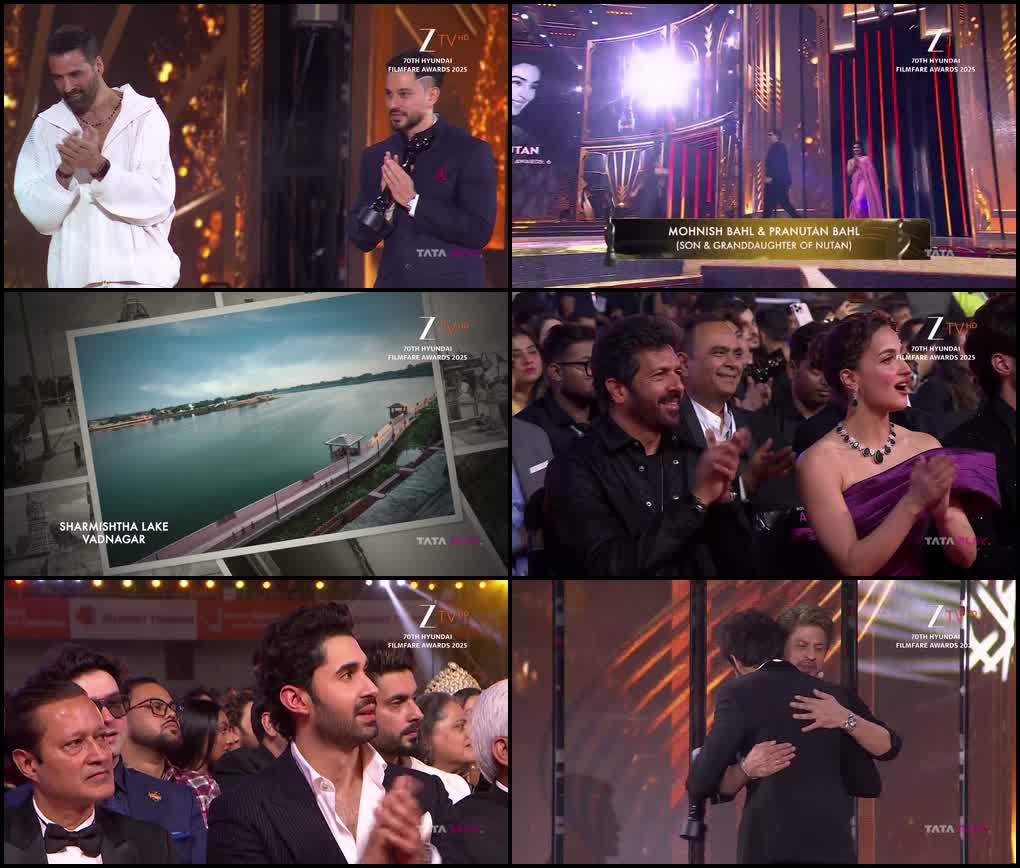70th Filmfare Awards (2025) screenshot