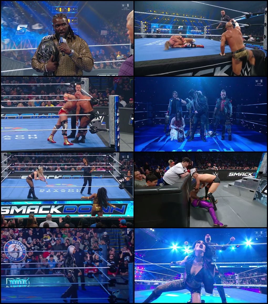 WWE Friday Night SmackDown (12th December 2025) Hindi+English Full WWE Show 480p 720p 1080p WEB-DL screenshot