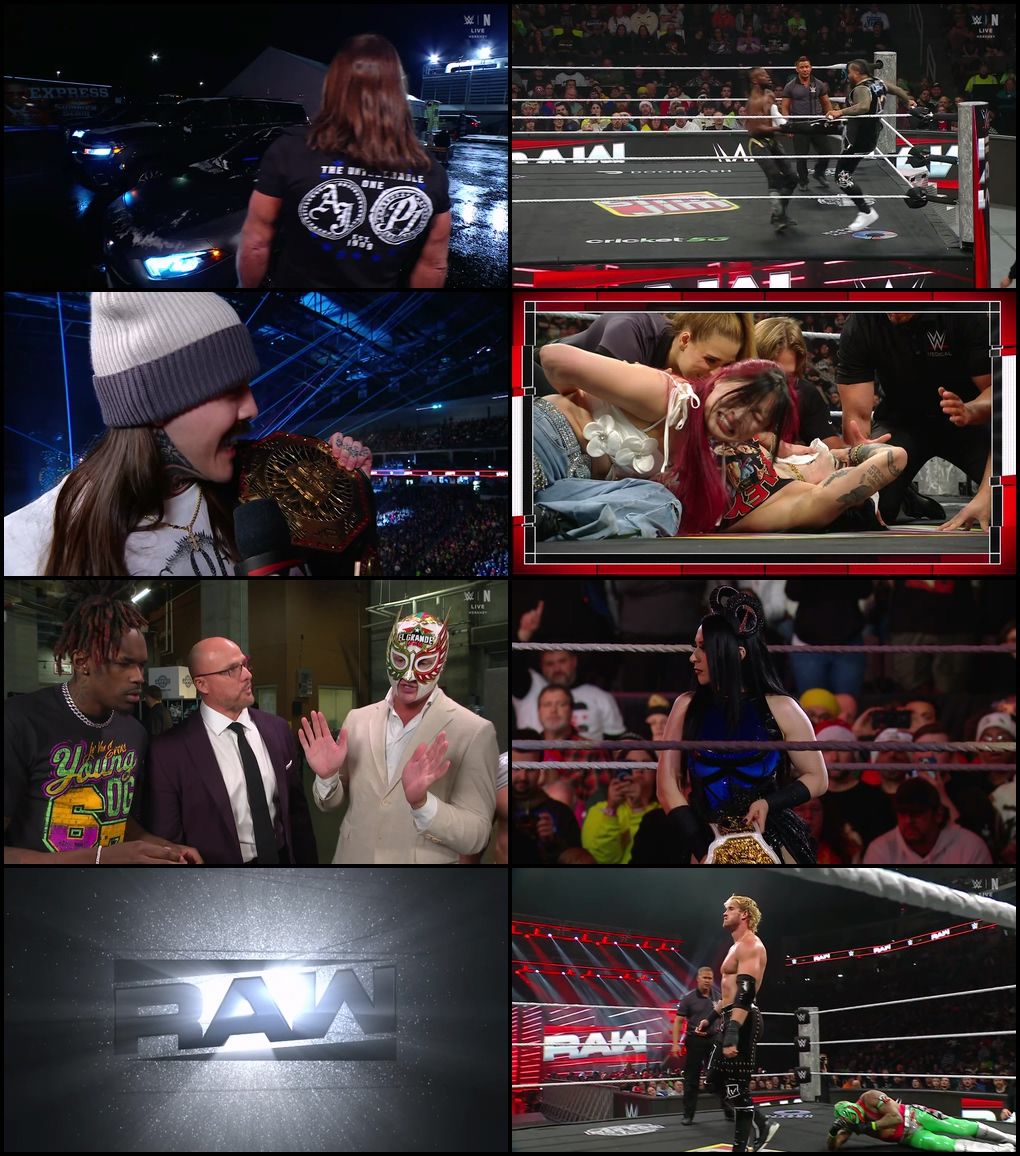 WWE Monday Night Raw (15th-December 2025) English Full WWE Show 480p 720p 1080p WEB-DL screenshot